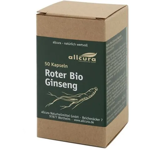 Roter Bio Ginseng Kapseln – Bild 2