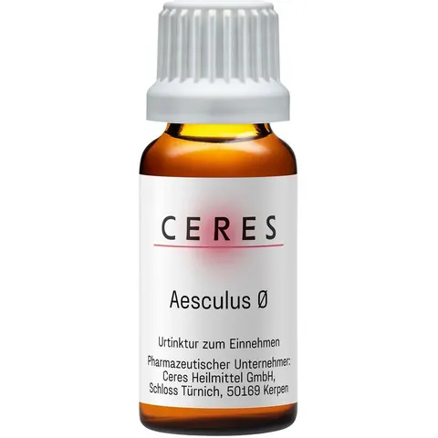 Ceres Aesculus Urtinktur 20 ml Tropfen – Bild 2