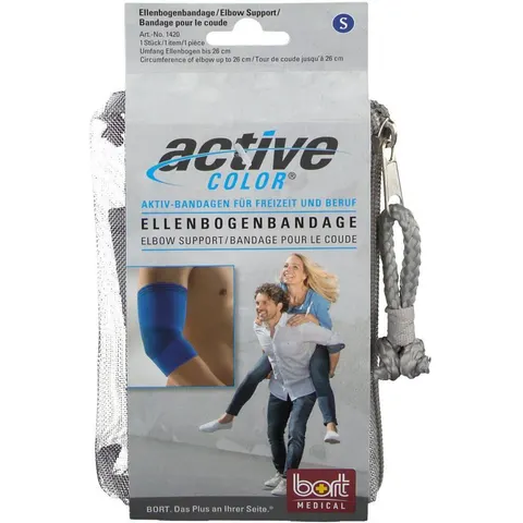 Bort Activecolor Ellenbogenbandage small blau – Bild 2