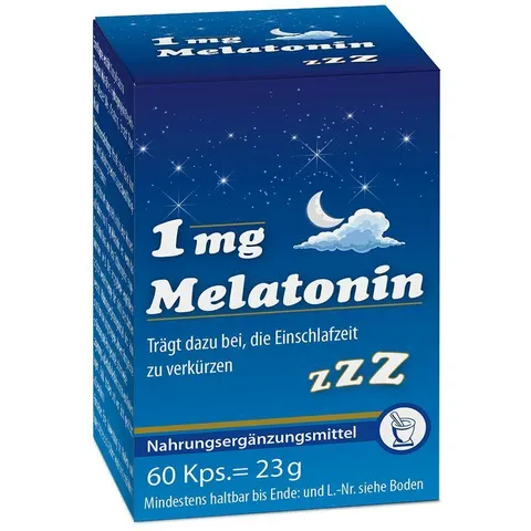 Pharma Peter Melatonin 1mg Kapseln – Bild 3