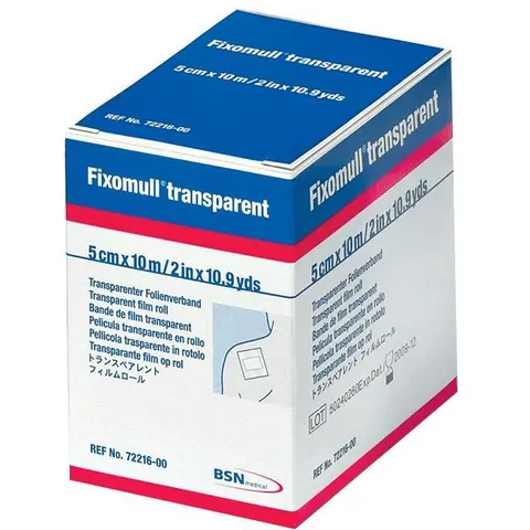Fixomull transparent 5 cmx10 m 1 St Pflaster – Bild 2