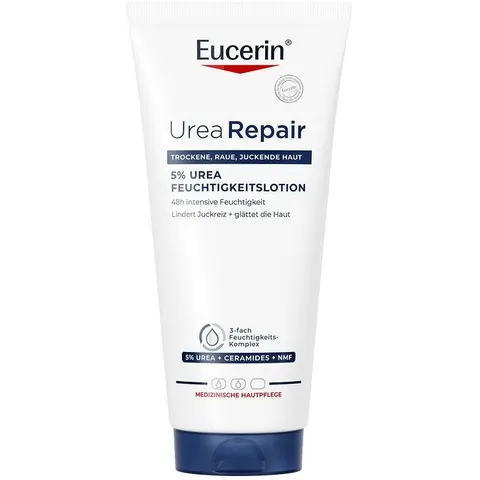 Eucerin Urearepair 5% Urea Feuchtigkeitslotion – Bild 2