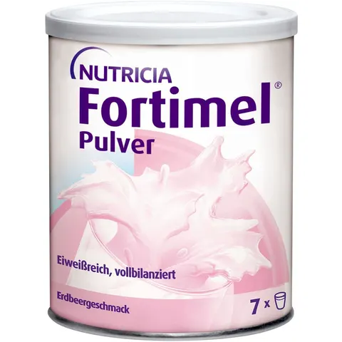 Fortimel Pulver Erdbeere 335g – Bild 2