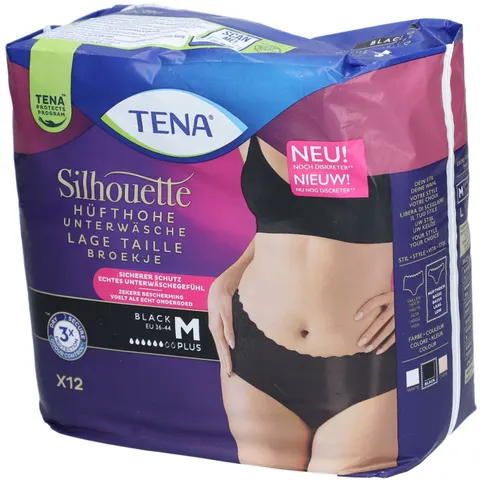 TENA Silhouette Plus BLACK M 12 St – Bild 2