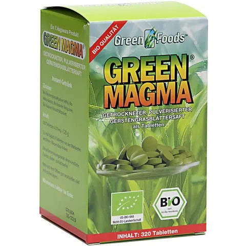 Green Magma Gerstengrasext Bio 320 St Tabletten – Bild 3