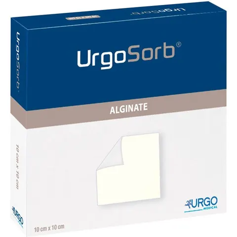 Urgosorb 10x10 cm Kompressen 10 St – Bild 2
