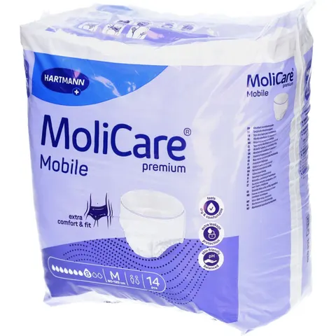 Molicare Premium Mobile 8 Tropfen Größe m – Bild 2