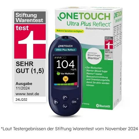 One Touch Ultra Plus Reflect Blutzuckermess.mg/dl – Bild 2