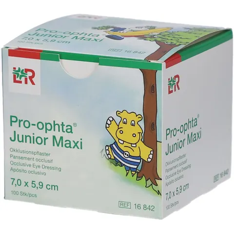 PRO-OPHTA Junior maxi Okklusionspflaster 100 St Pflaster – Bild 2