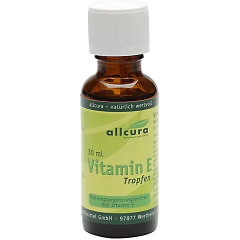 allcura Vitamin E Tropfen – Bild 2