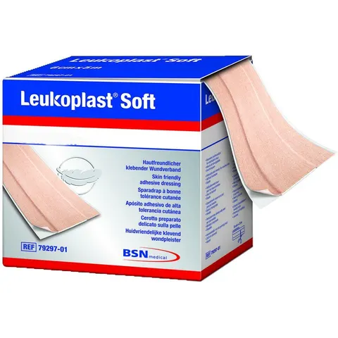 Leukoplast Soft Pflaster 4 cmx5 m Rolle – Bild 2