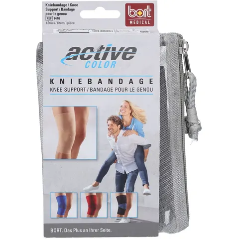 Bort Activecolor Kniebandage S schwarz – Bild 2