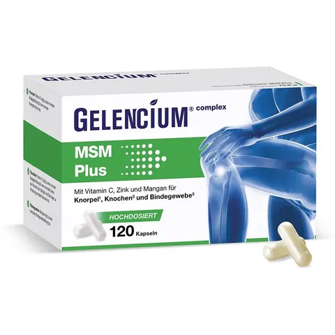 GELENCIUM complex MSM Plus 120 St Kapseln – Bild 1
