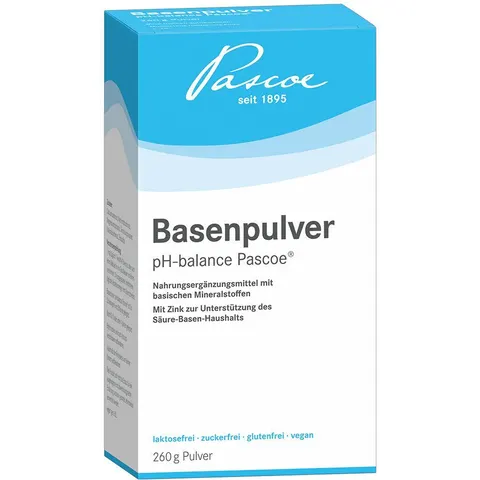 Basenpulver Pascoe 260 g Pulver – Bild 3