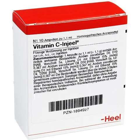 Vitamin C Injeel Ampullen – Bild 3