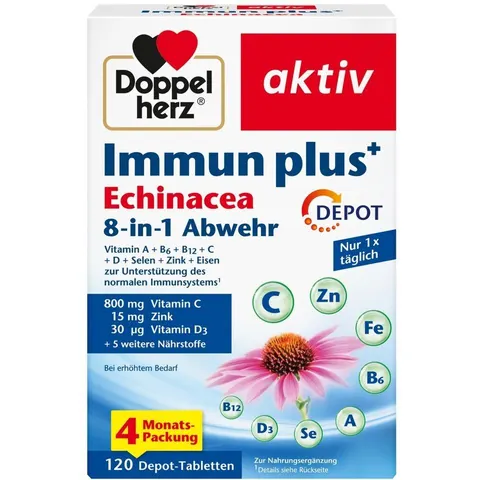 Doppelherz aktiv Immun plus+ Echinacea – Bild 2