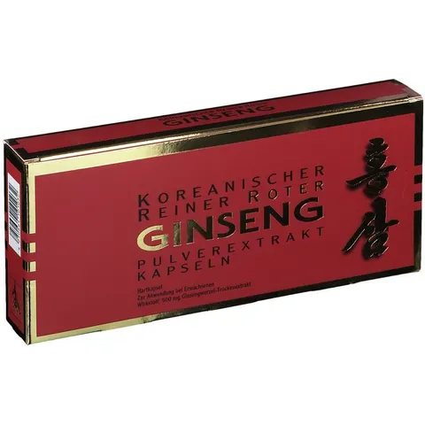Roter Ginseng Extrakt Kapseln – 101032 – Bild 3