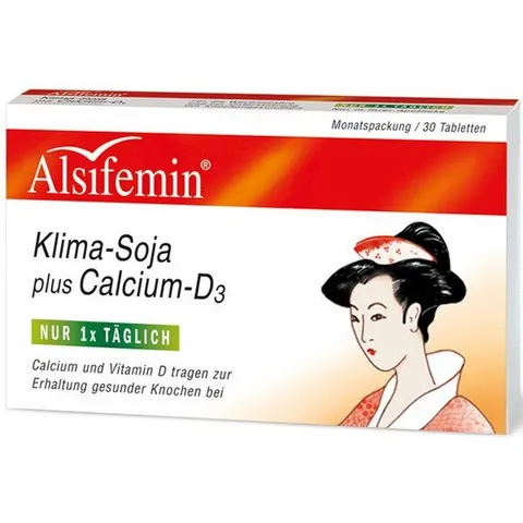 Alsifemin Klima-Soja plus Calcium-D 30 St Tabletten – Bild 2