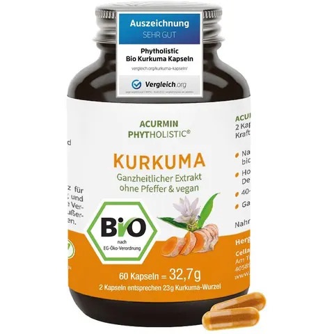 ACURMIN PHYTHOLISTIC KURKUMA 60 St Kapseln – Bild 2