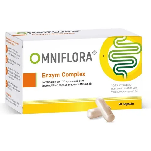 OMNIFLORA Enzym Komplex 90 St Kapseln – Bild 2
