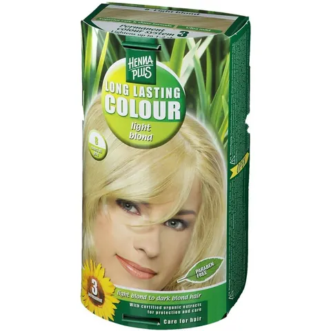 Hennaplus Long Lasting Light Blond 8 – Bild 3