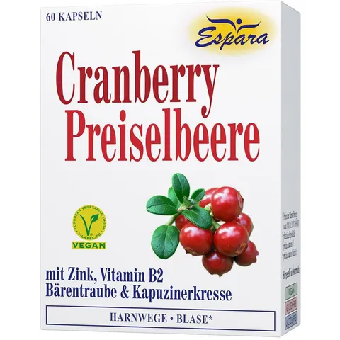 Espara Cranberry Preiselbeere Kapseln 60 St – Bild 2