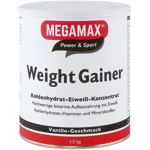 Weight Gainer Megamax Vanille Pulver – Bild 2
