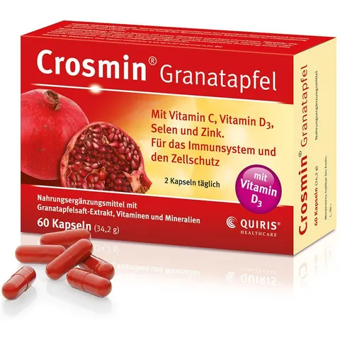 Crosmin Granatapfel Kapseln – Bild 2