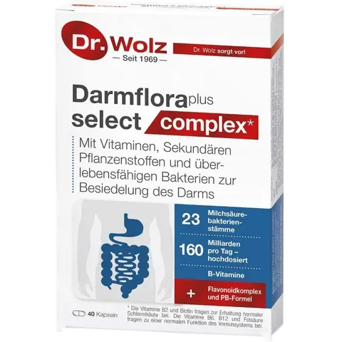 Darmflora plus select complex 40 St Kapseln magensaftresistent – Bild 2