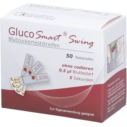 Glucosmart Swing Blutzuckerteststreifen – Bild 2