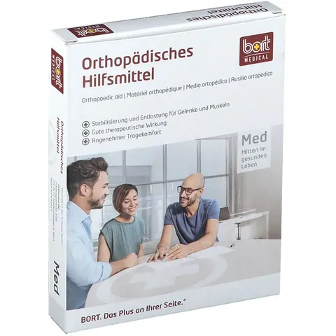 Bort Kniebandage large schwarz – Bild 2