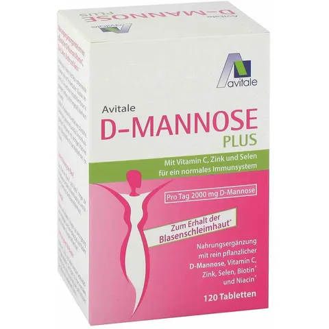 Avitale D-MANNOSE PLUS 120 St Tabletten – Bild 2