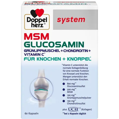 Doppelherz MSM Glucosamin System Kapseln – Bild 2