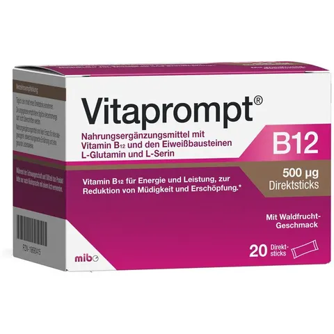 Vitaprompt B12 500 Μg Direktsticks – Bild 3