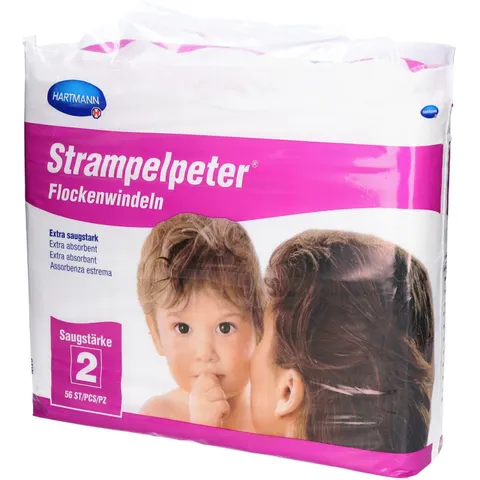 Strampelpeter Flockenwindeln Saugstärke 2 – Bild 3