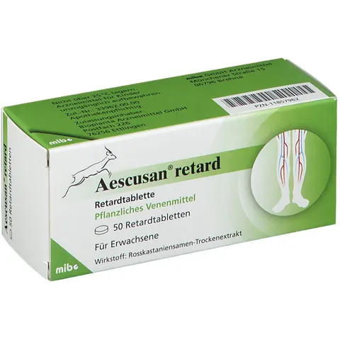 Aescusan retard Retardtabletten – Bild 3