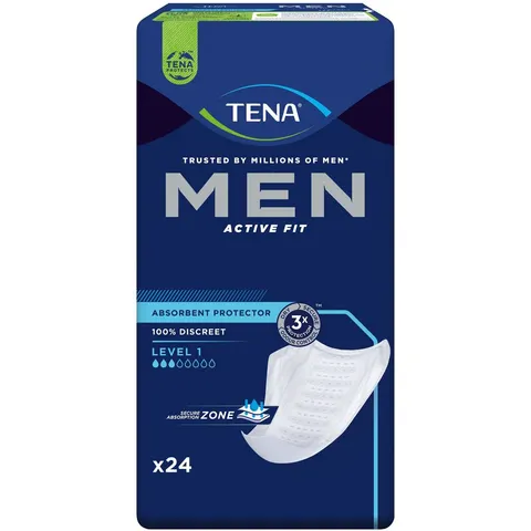 Tena Men Active Fit Level 1 Inkontinenz Einlagen – Bild 3