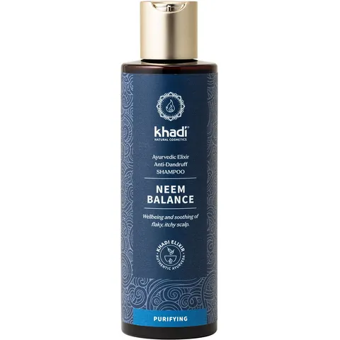 200ml khadi Purifying Ayurvedic Elixir Shampoo Neem Balance – Bild 2