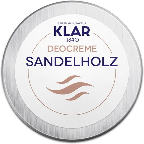 65g KLAR Deocreme Sandelholz – Bild 2