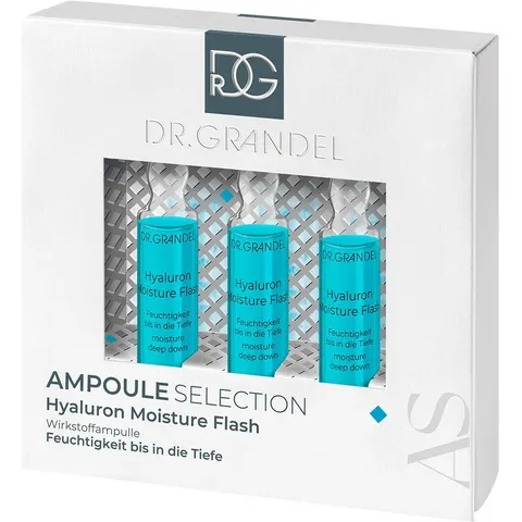 DR. GRANDEL Professional Collection Hya.Moisture Flash 3x3 ml Ampullen – Bild 2
