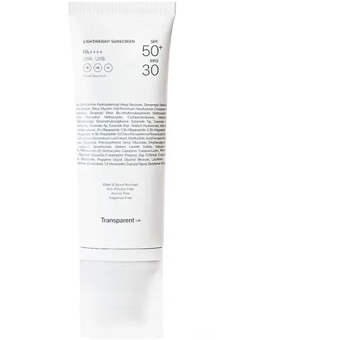 100ml Transparent Lab Lightweight Sunscreen SPF50+ – Bild 2