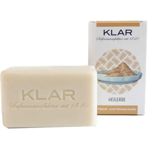100g KLAR Heilerdeseife – Bild 2