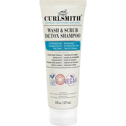 237ml CURLSMITH Wash & Scrub Detox Shampoo – Bild 2