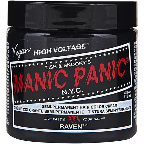 118ml Manic Panic Classic High Voltage Raven – Bild 2