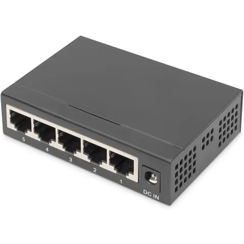Digitus 5-Port Gigabit Switch, Unmanaged – Bild 3