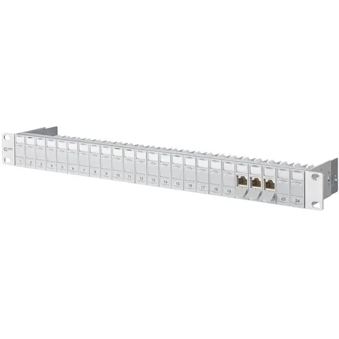 BTR NETCOM Patchfeld E-DAT 24x8 Cat.6A 130920-E ; Metz Connect) – Bild 2