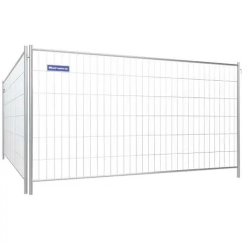 Schake Mobilzaun Profi Torelement 1,2x2m – Bild 2