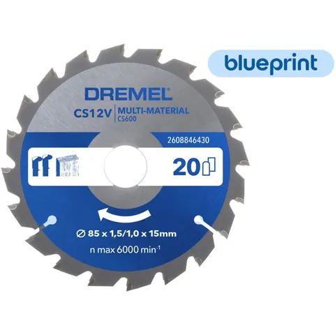 DREMEL® Blueprint Multi-Material-Sägeblatt (2608846430) – Bild 2