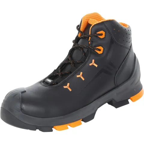 uvex 2 Schnürstiefel S3 SRC, Gr. 41, schwarz/orange – Bild 2
