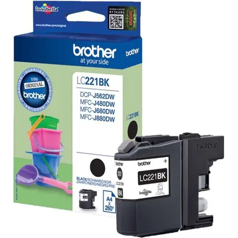 Brother LC-221BK - Schwarz - Druckerpatrone – Bild 5